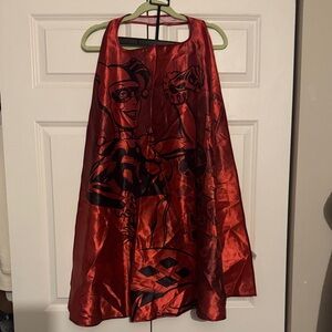 Red Harlequin Cape